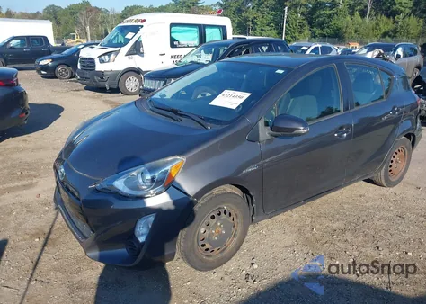 2015 Toyota Prius C Two from USA, damaged, VIN JTDKDTB35F1111152